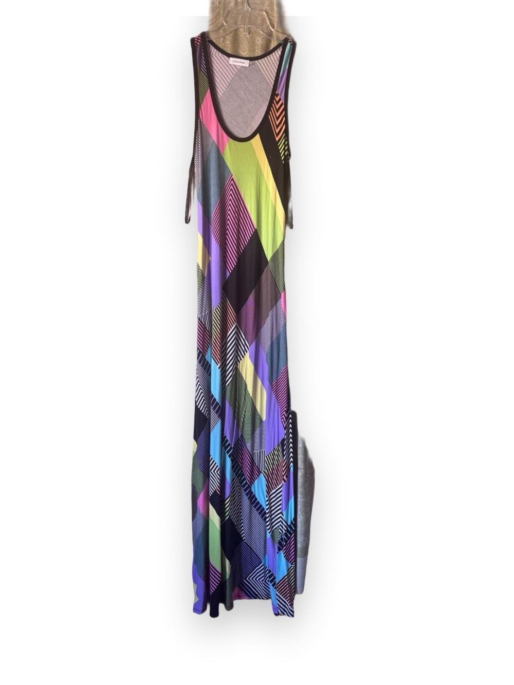 calvin klein multi color dress